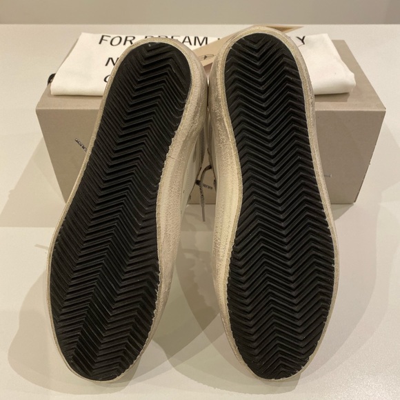 Golden Goose Mid Star White/Ice/Silver sz 38 NIB - Picture 9 of 9